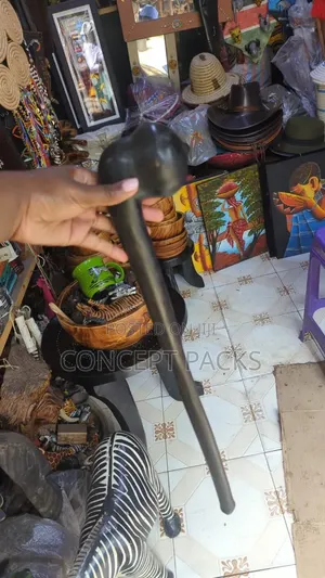 Ebony Hard Wood Hand Crafted Rungu.
