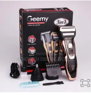 3-in-1 Rechargeable Shaver and Trimmer Set