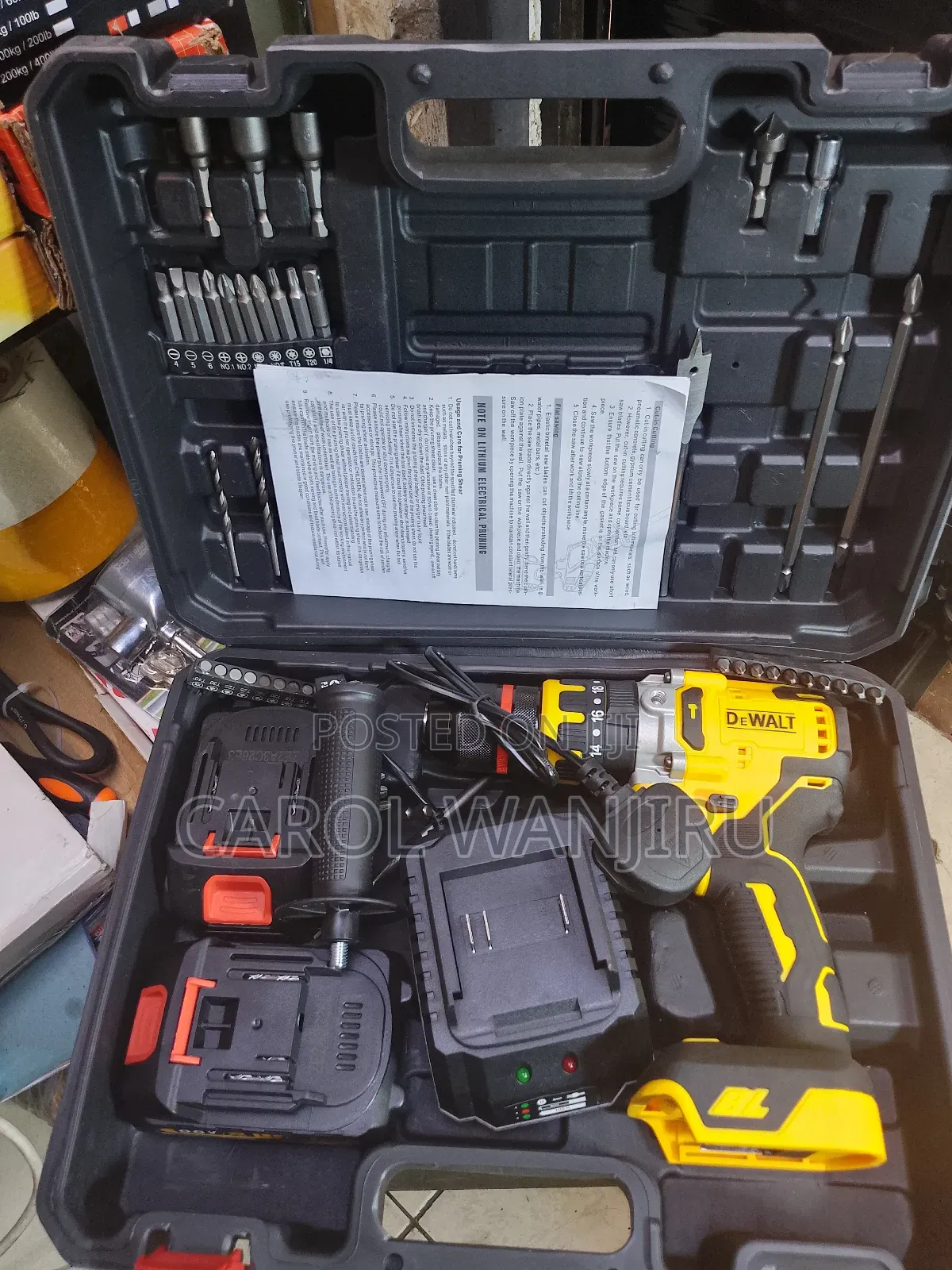 Dewalt Brushless Drill 88v/88v DeWalt Brushless Drill