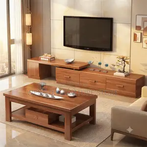 Coffee Table; Mahogany Finished Executive Coffee Table