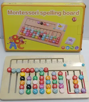 montessori Educational Set.
wooden.
