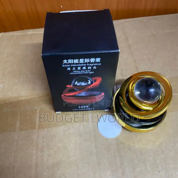 . Globe Solar Aromatherapy Car Diffuser With Essential Oils