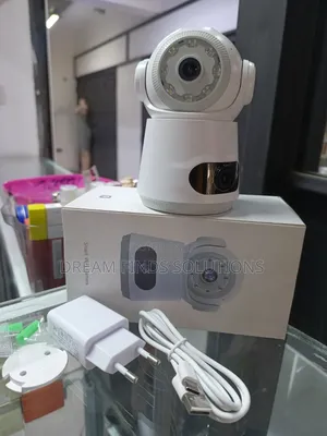 V380 Pro Dual-Lens Smart WiFi Camera – Resolution Indoor Nanny Cam