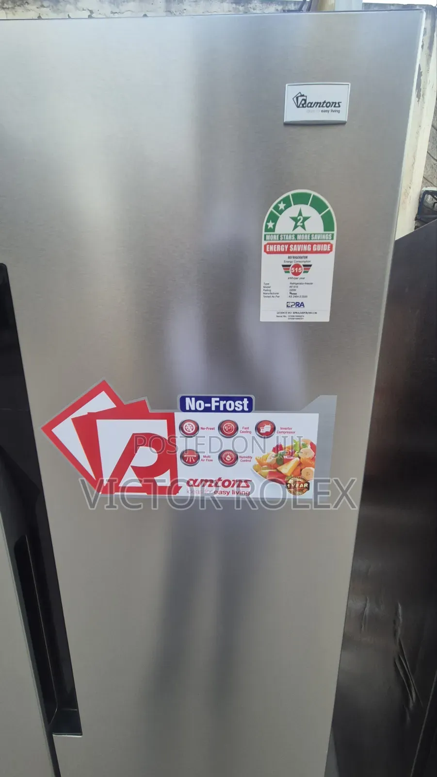 Ramtons Fridge430L