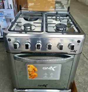 Gnix 3+1 (60x60)standing Cooker With Electric Oven