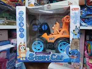 Remote Control Rechargeable Stunt Car With Lights and Music
