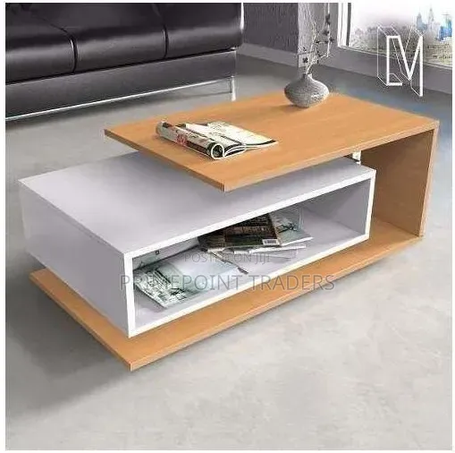 Premium Executive Floating Coffee Table – Stylish Laminated Finish