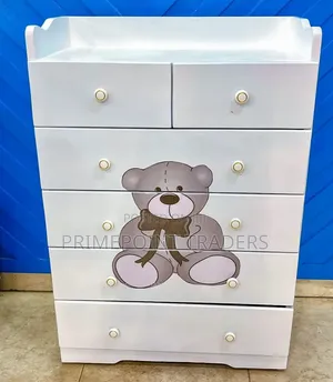 Kids Baby Multi-Drawer Storage Cabinet – Modern Nursery Chest