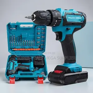 Lightweight Compact Main-One Cordless Drill With Free Drill Bits