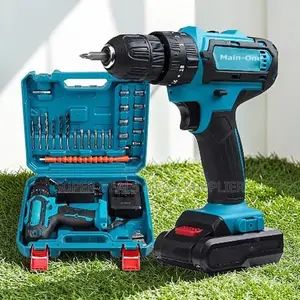 Portable Versatile Main-One Cordless Drill With Free Drill Bits