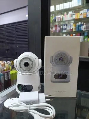 Intelligent Dual-View WiFi Security Camera – Multi-Angle Smart Trackin