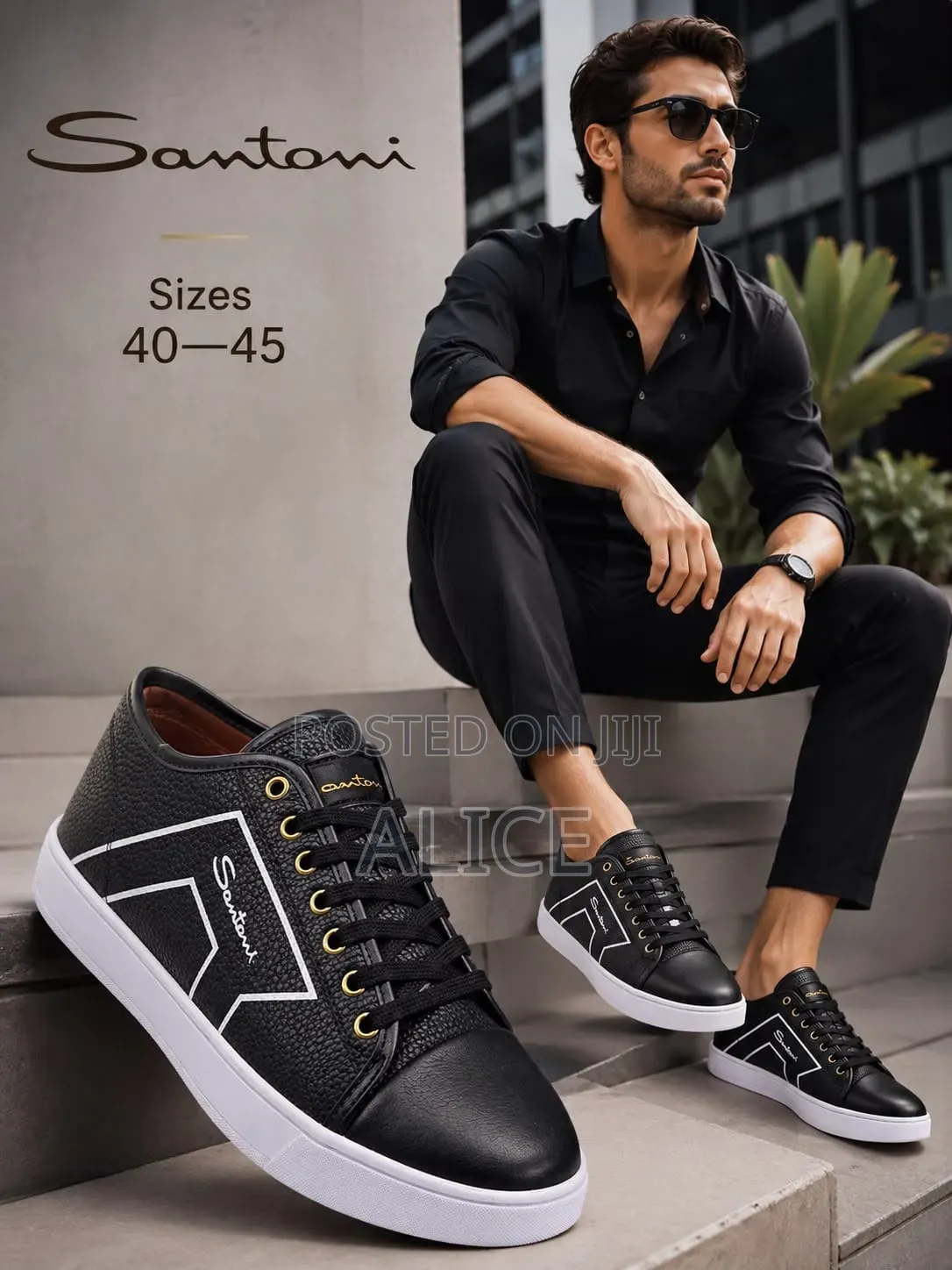 Santoni Milano Casual Shoes
