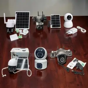 Auto Human Tracking 4G Wifi Rotating Dual Triple Lens Solar Cameras