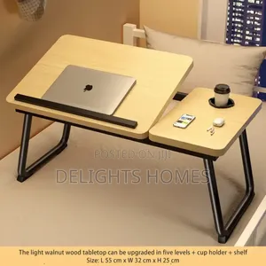 Adjustable Tilting Laptop Folding Table Stand_ele