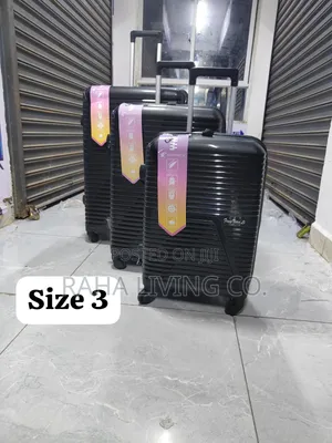 3pc PP Unbreakable Suitcase Set | Size 3 | 360 Wheels