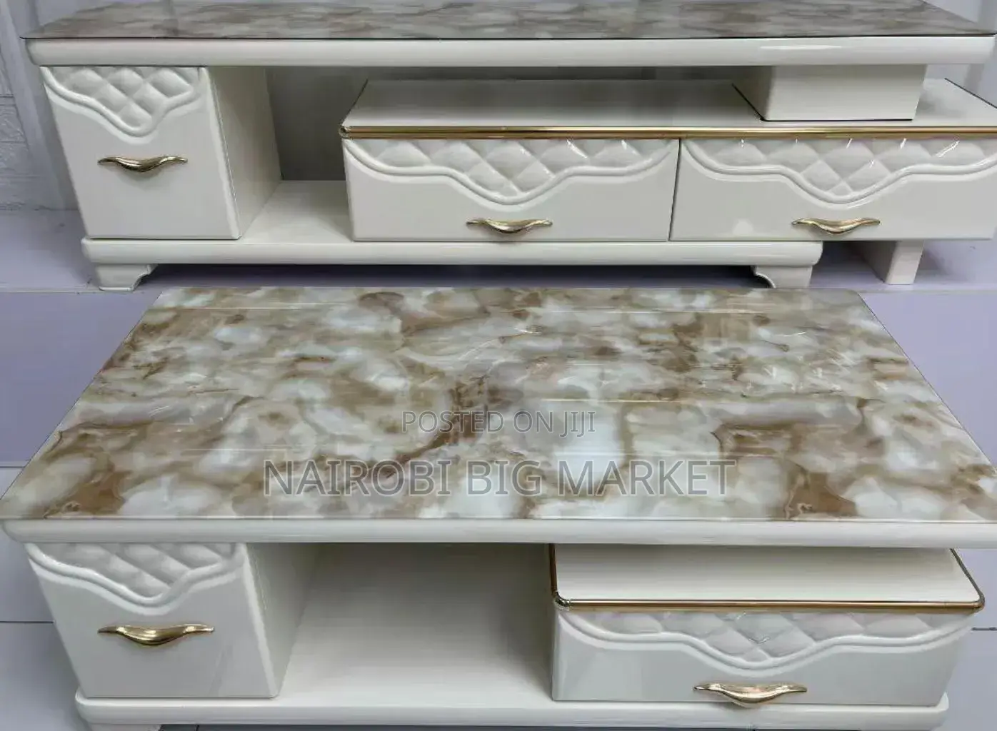 Executive Imported TV Stand at 13500 Coffee Table