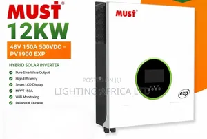 Must 12kva - 48v VHM Hybrid Inverter 500 VDC