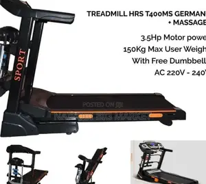 Commercial Treadmill 3.5 HP Motor Power