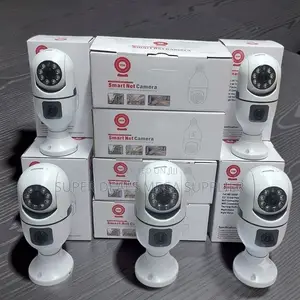 Distributor Prices PTZ Rotating Dual Lens Wifi Bulb Cameras