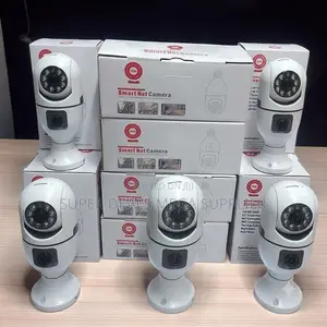 Discounted Prices PTZ Rotating Dual Lens Wifi Bulb Cameras