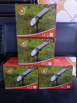 4 PCS EcoMatrix: 2-in-1 Smart Solar Pathway Light