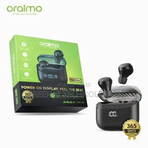 Oraimo AirBuds 4 OTW-340 ENC True Wireless Earbuds