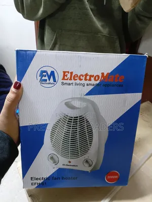 ElectroMate EFH-01 Portable Fan Heater 2000W