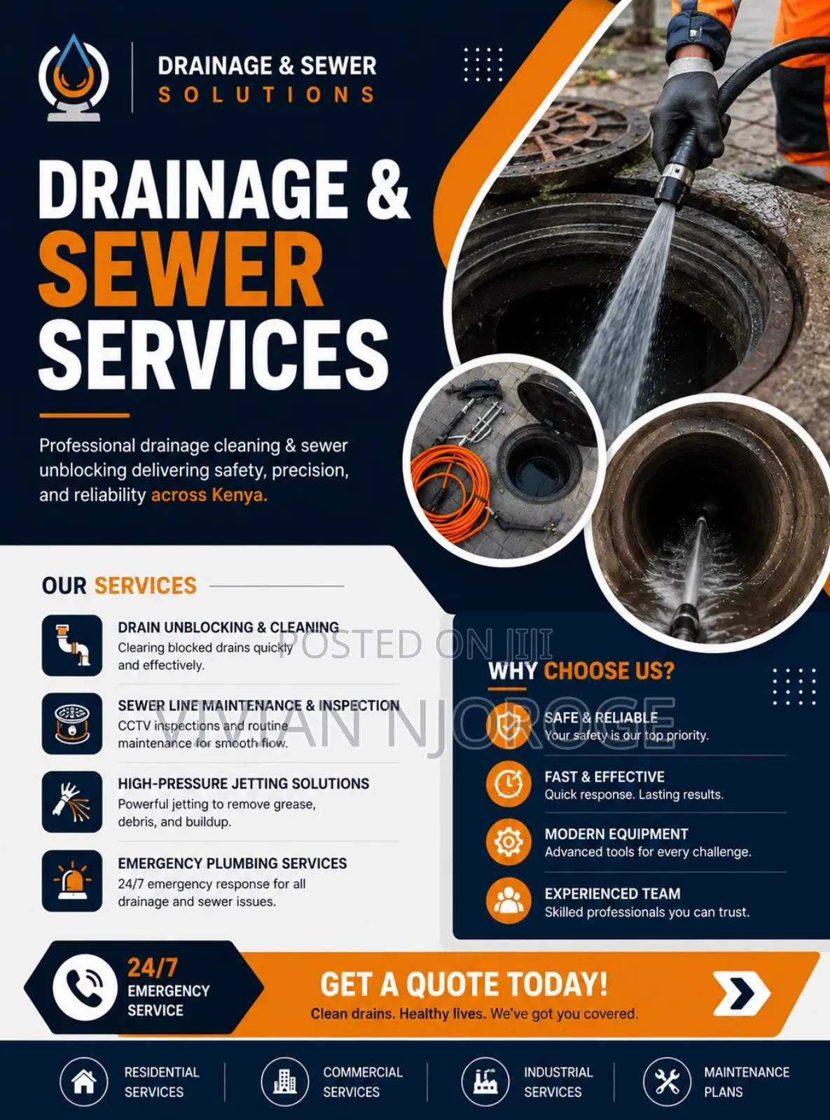 Drainage and Sewer Service