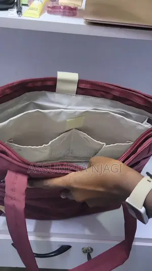 Laptop Puffer Tote Bag