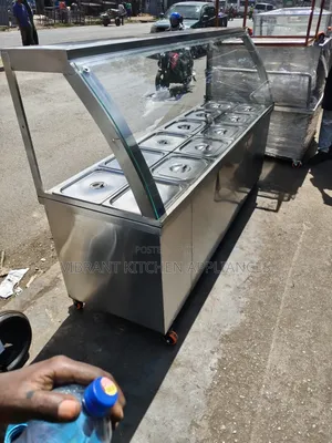 6‐Pan Electric Food Warmer – Commercial Bain Marie