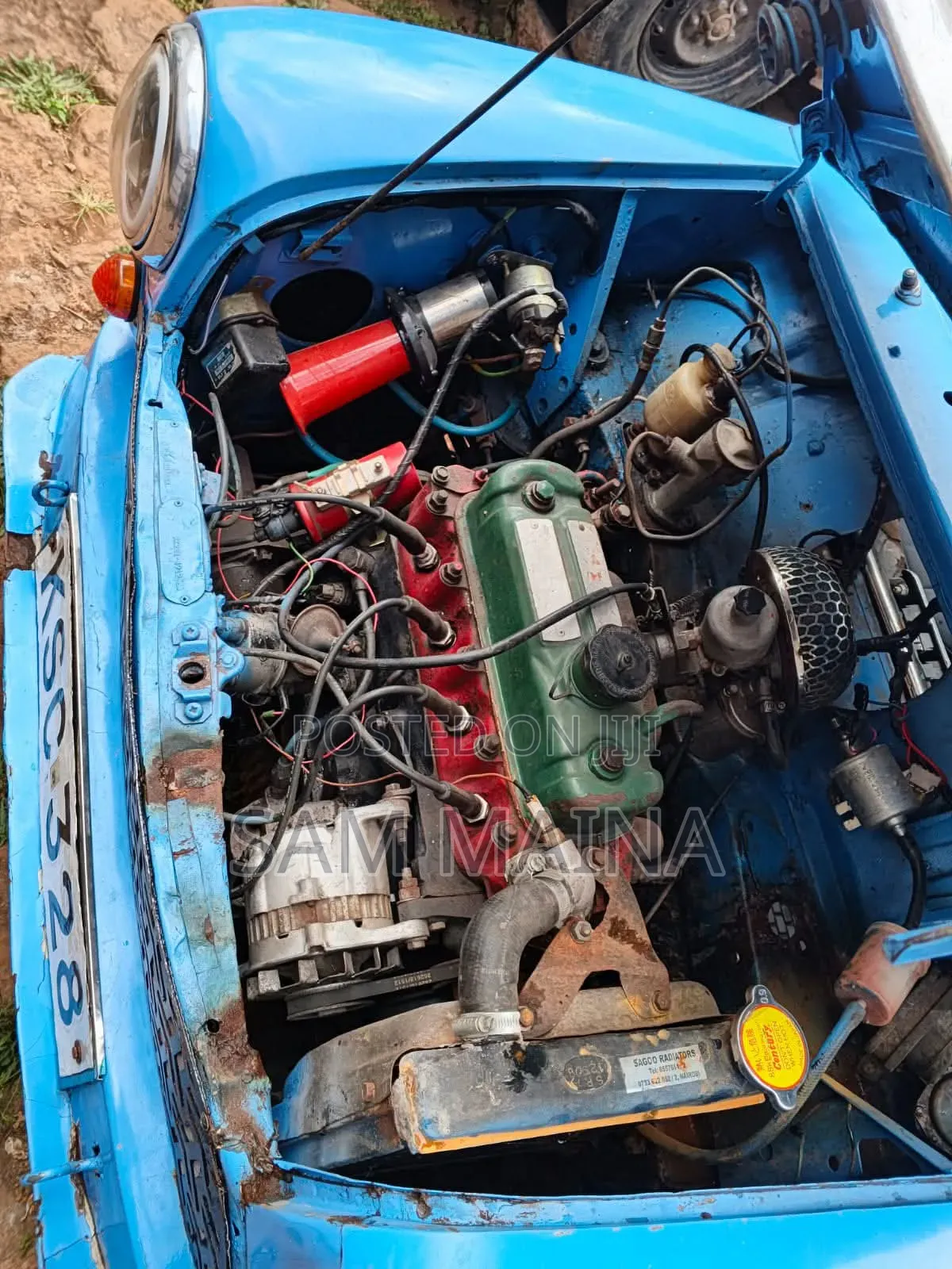 Mini Cooper 1979 Blue