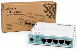 Mikrotik hEX RB750Gr3 5-Port Ethernet Gigabit Router