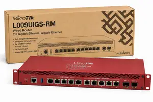 MikroTik L009UiGS-Rm Wired Router 2.5 Gigabit Ethernet,