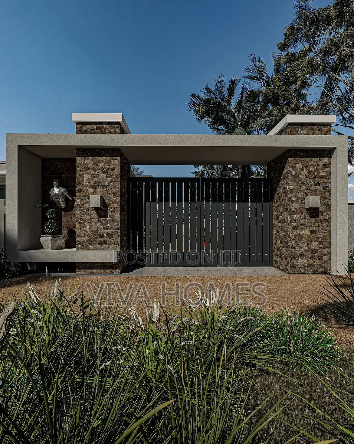 Perimeter Wall and Gate Design