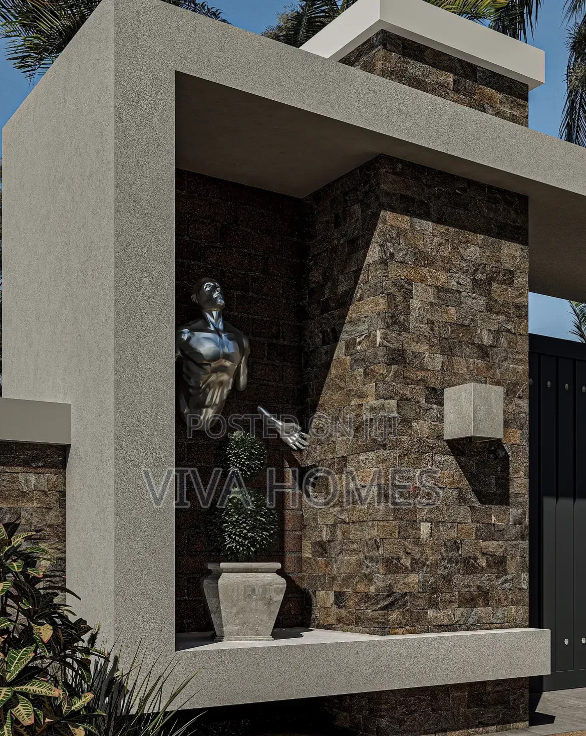Perimeter Wall and Gate Design