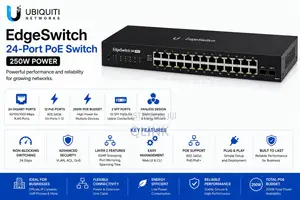 Ubiquiti EdgeSwitch 24-Port PoE Switch 250W