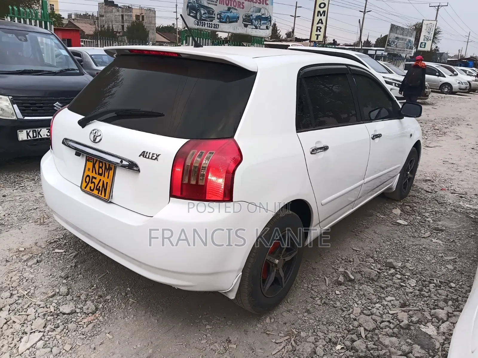 Toyota Allex 2008 White