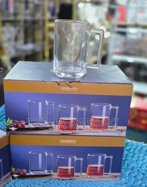 Glass Cups 6pcs