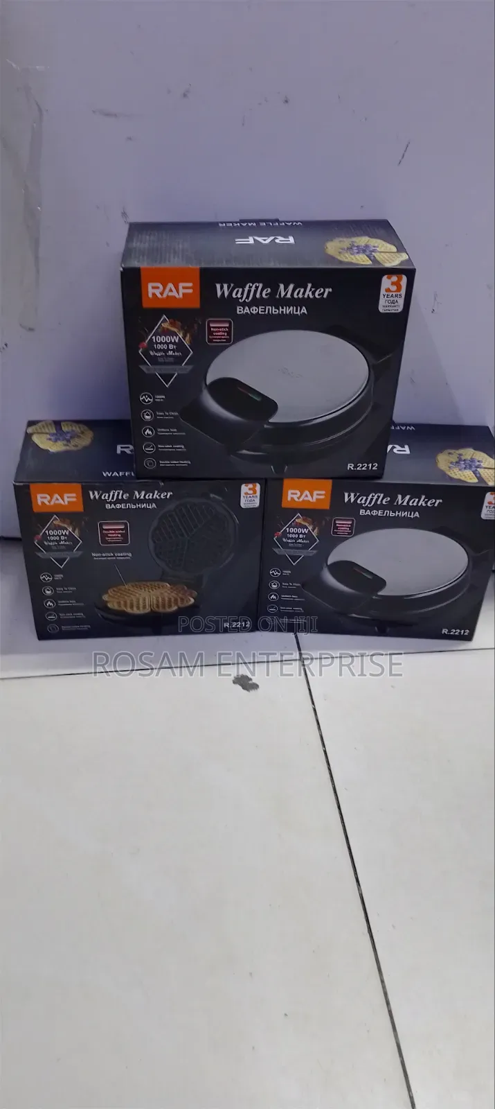 Raf Waffle Maker Machine