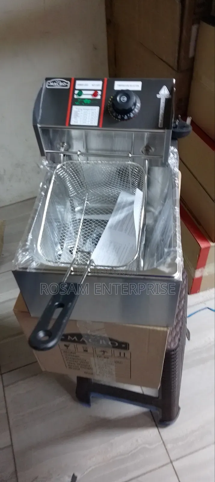 Macro Single Deep Fryer