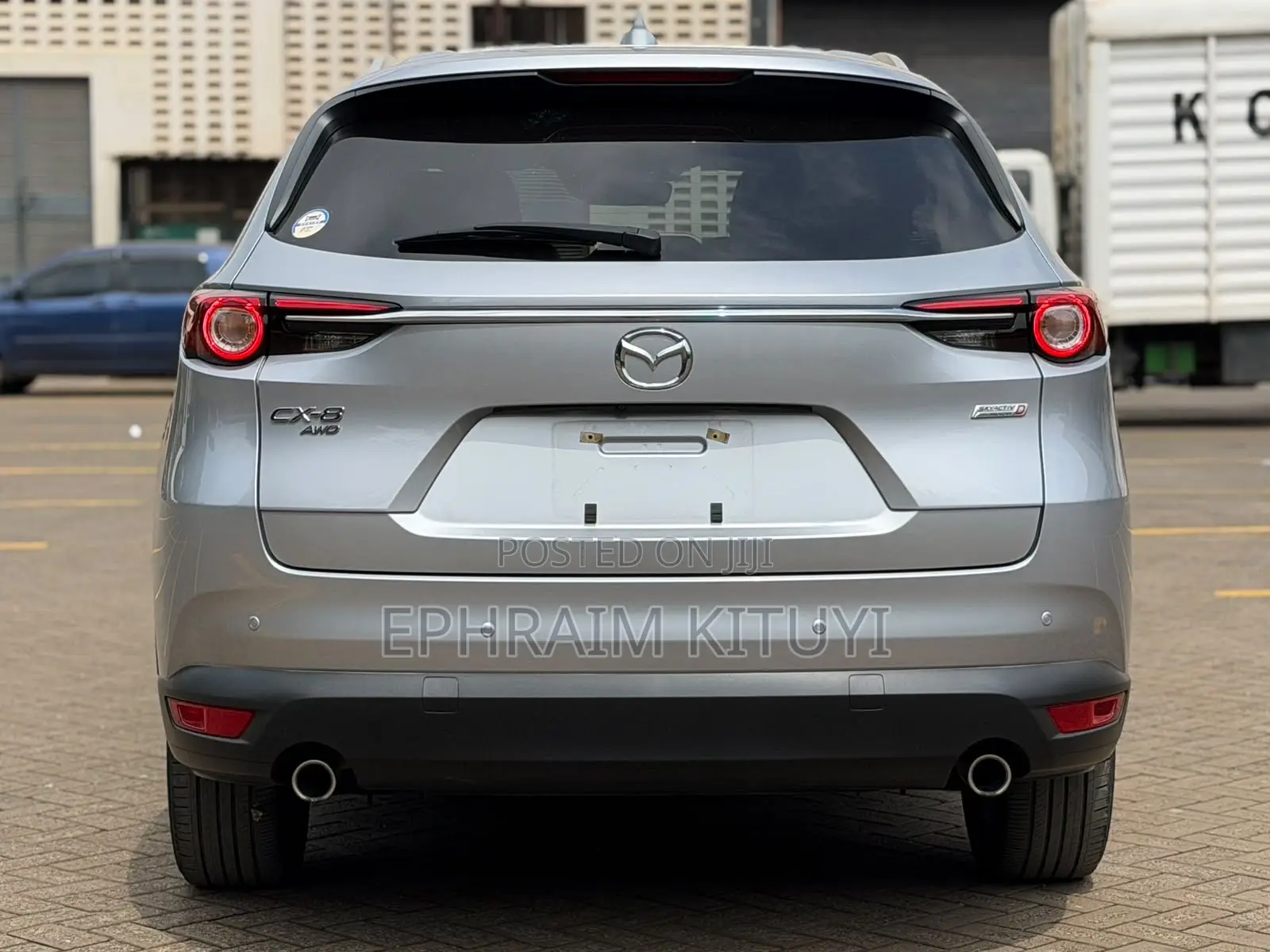 Mazda CX-8 2019 Silver
