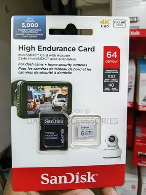 SanDisk High Endurance microSDXC Memory Card - 64GB