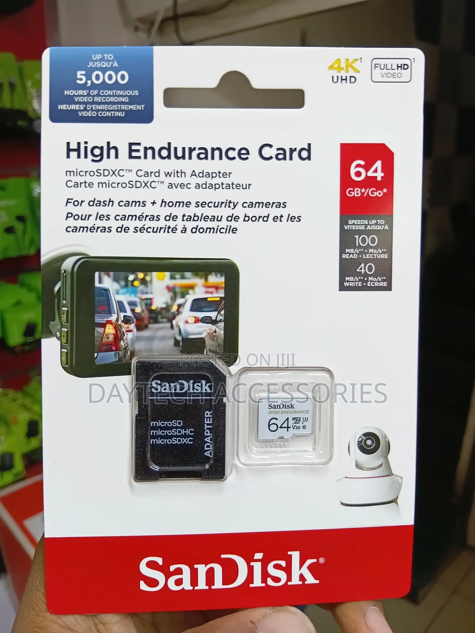 SanDisk High Endurance microSDXC Memory Card - 64GB