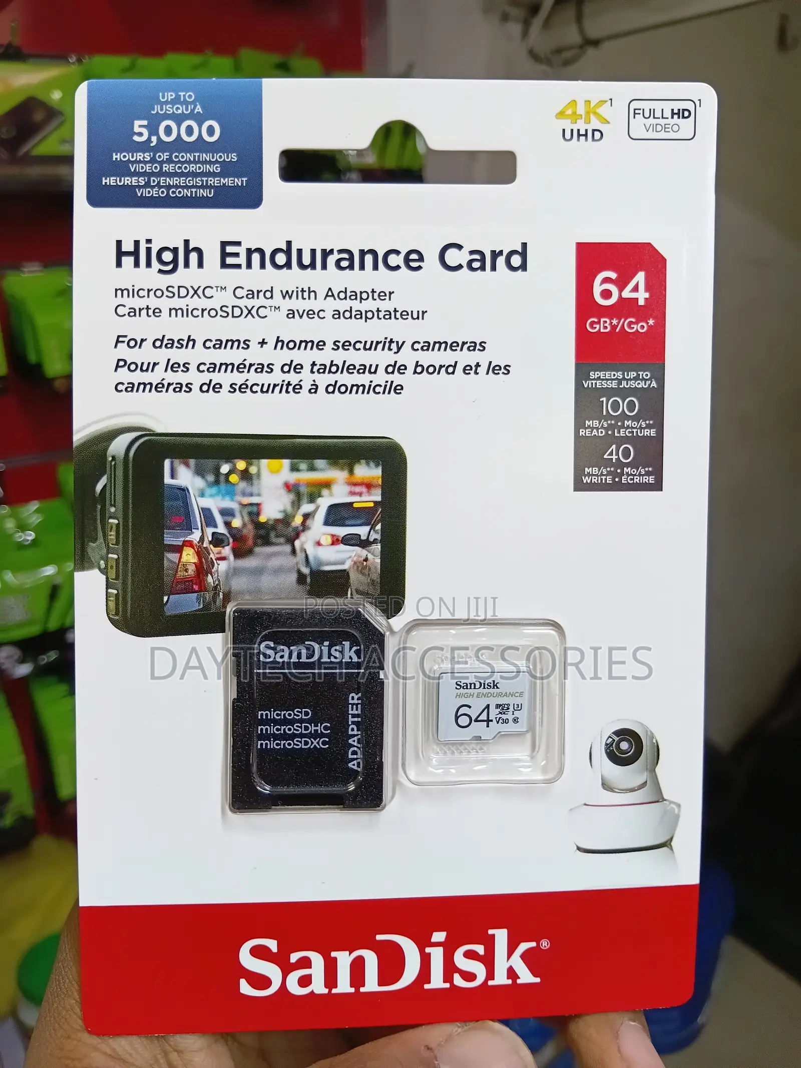 SanDisk High Endurance microSDXC Memory Card - 64GB
