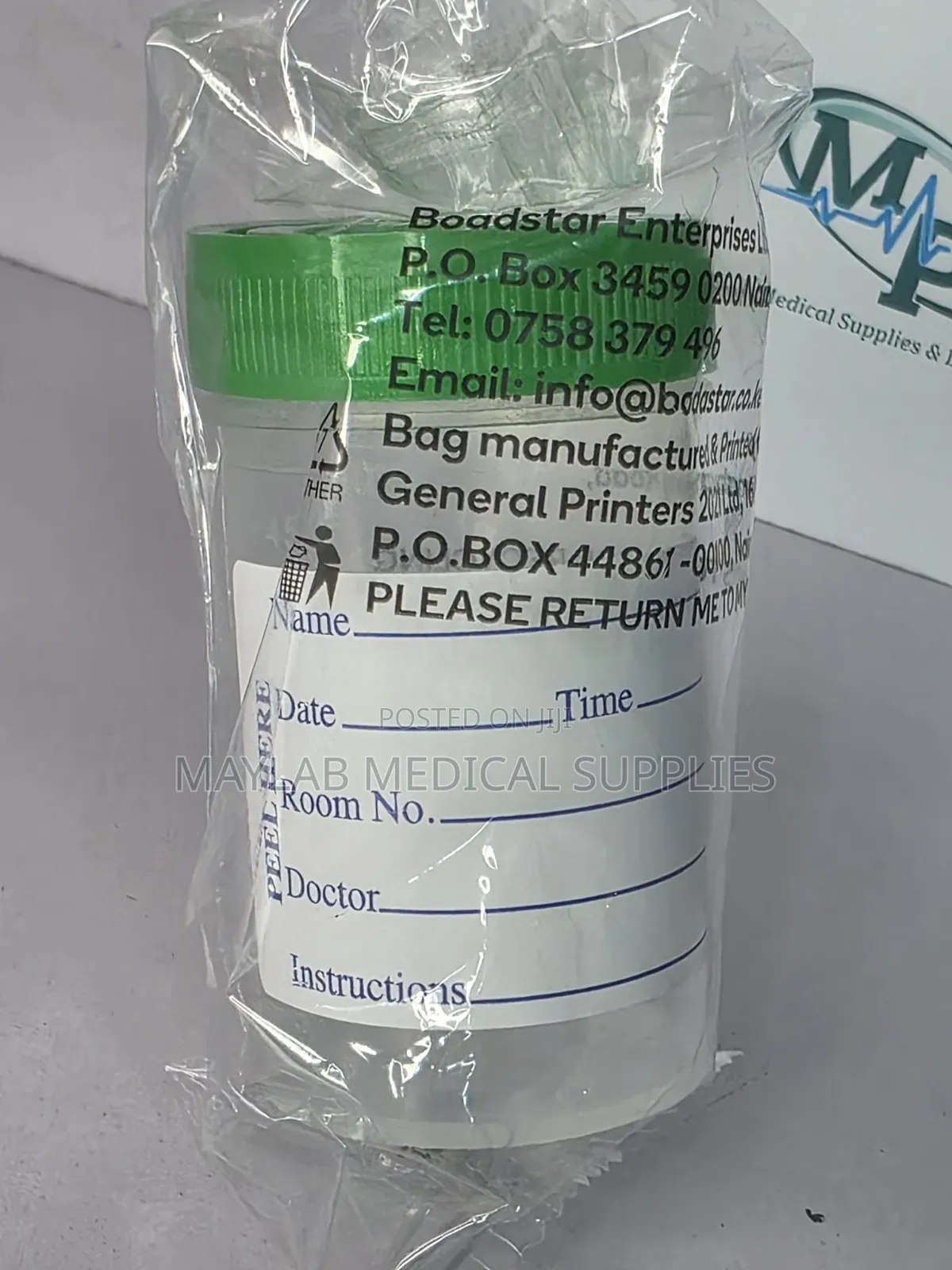 Urine Container – Laboratory Specimen Collection Container