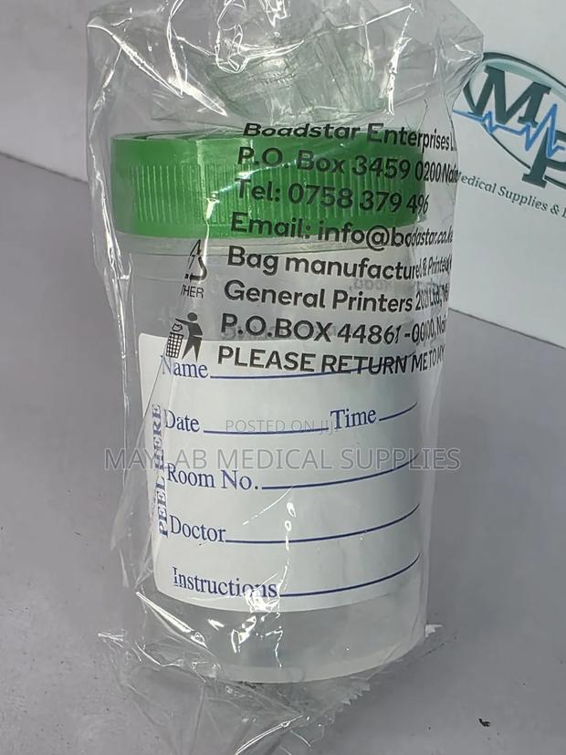 Urine Container – Laboratory Specimen Collection Container - main view