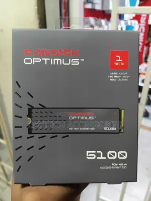 SANDISK Optimus 5100 NVMe SSD - 1TB M.2 2280 - Grey