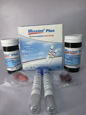 Mission Haemoglobin Strips – Hb Test Strips for Mission Analyzer