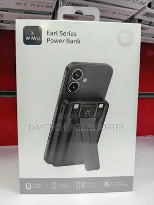 Wiwu Wi-P061 10000mAh MagSafe Wireless Fast Charging Power Bank.