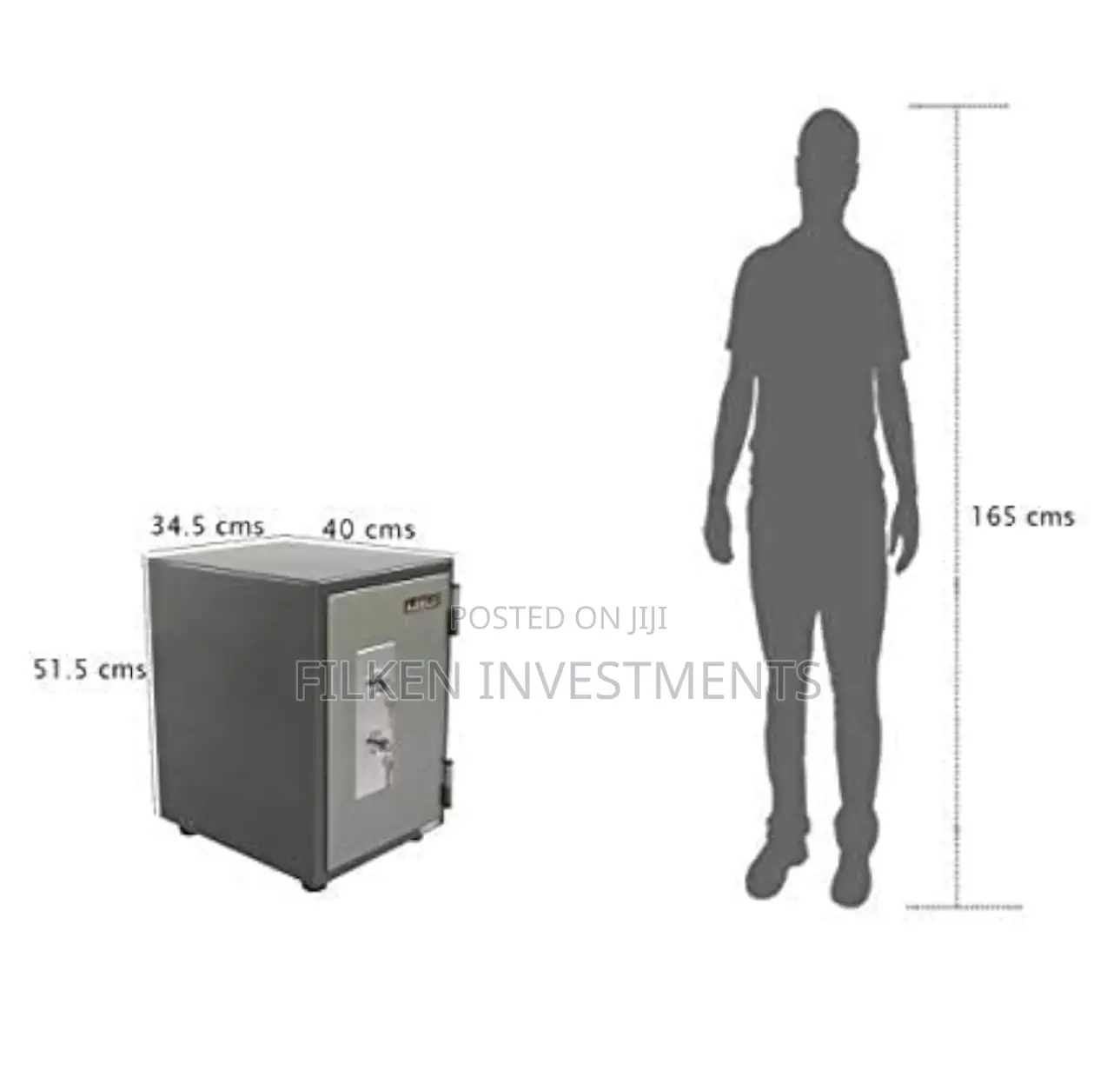 Safe Box, Fire Proof 55kg